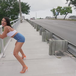 Adriana Squirts From Anal in Public