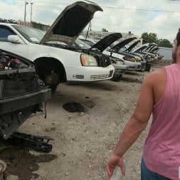 Aidra Fox Gets Fucked at a Junkyard