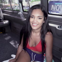 Brazilian Alina Bounces On the Bus