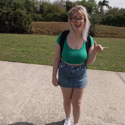 Nerdy Blonde Takes Big Dick