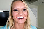 Cali Carter in 'Amateur Blonde Swallows Cum!'