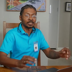 Lucky Technician Dad Fucks a Pornstar