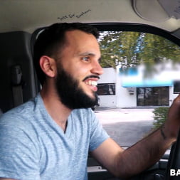 Sexy blonde fucked on the Bangbus