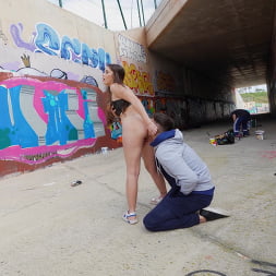 Pintando la cara de Chloe