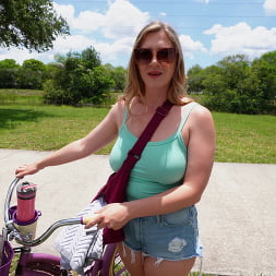 A Big Black Cock for the Voluptuous Bicycle Girl