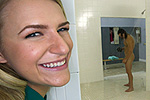 Dixie Belle in 'Amateur Blonde Has Perfect Hands To Jerk Off A Cock!'