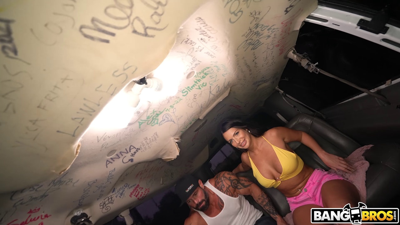 Busty Babe Gets Fucked on The Bus