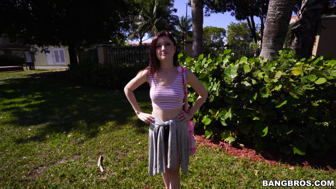 Petite cutie shows her wild side