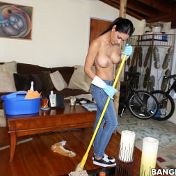 Big tit Latina maid gets fucked