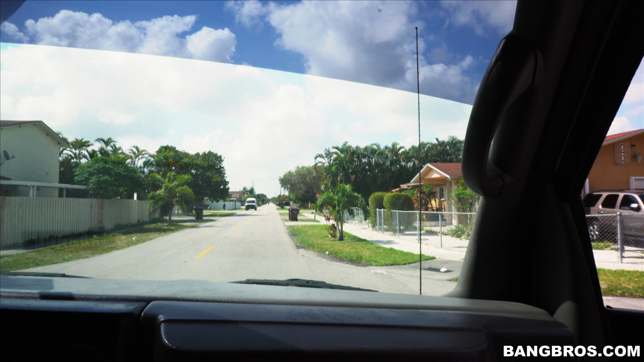 Jessi and her Bangin' Ride through Hialeah