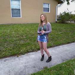 Big Tit Blonde Tricked and Fucked