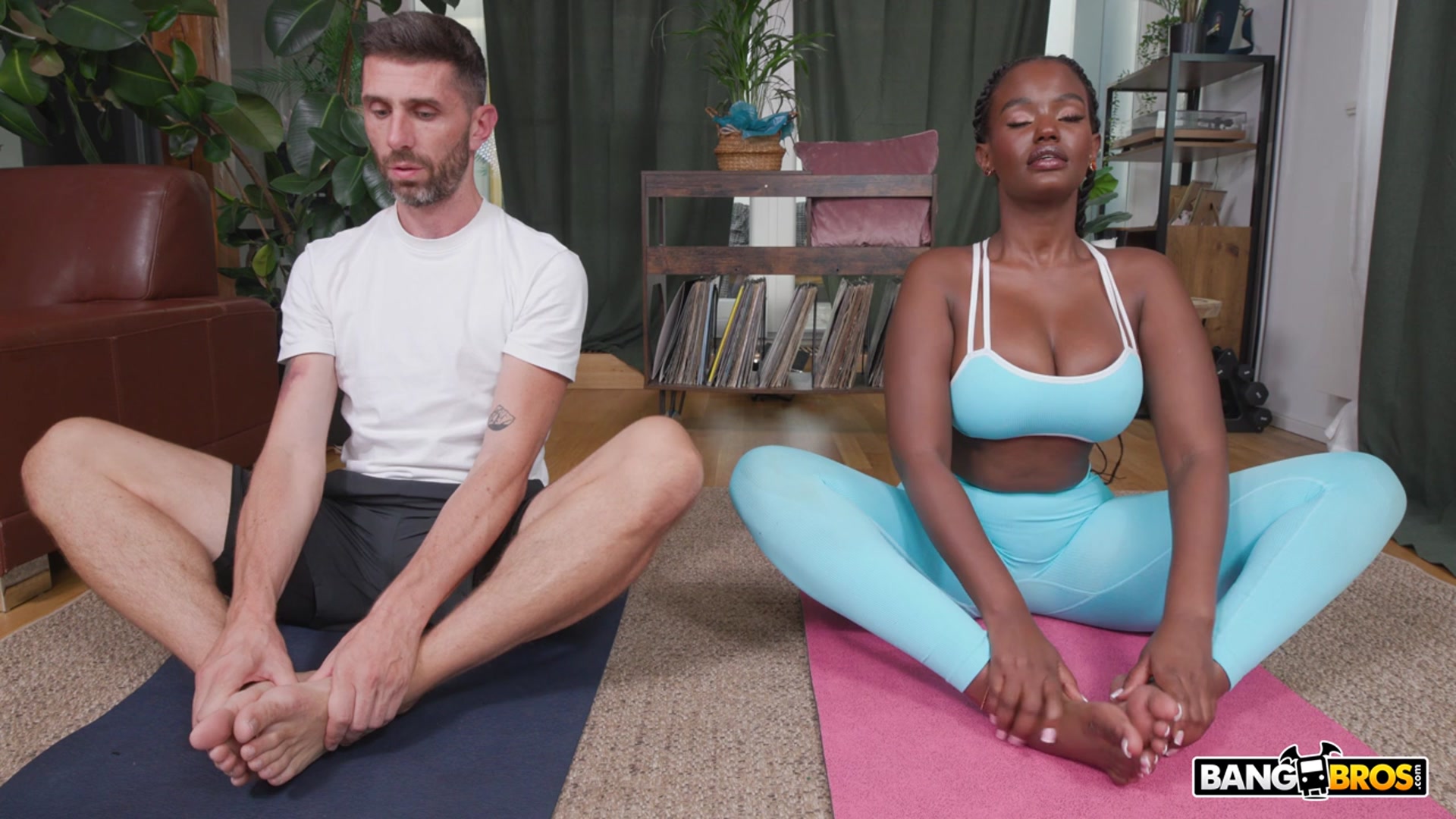 Amor de yoga negro