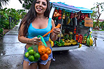 Luna Leve in 'Picking Up The Fruit Lady'