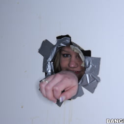 Her first gloryhole sucking and fucking