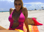 Megan Jones in 'A Day at the Beach with Megan'