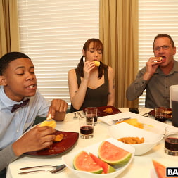 Richelle Ryan Adopts a Black Cock