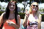 Summer Blue in 'Hot threesome with some amateurs on BangBus'