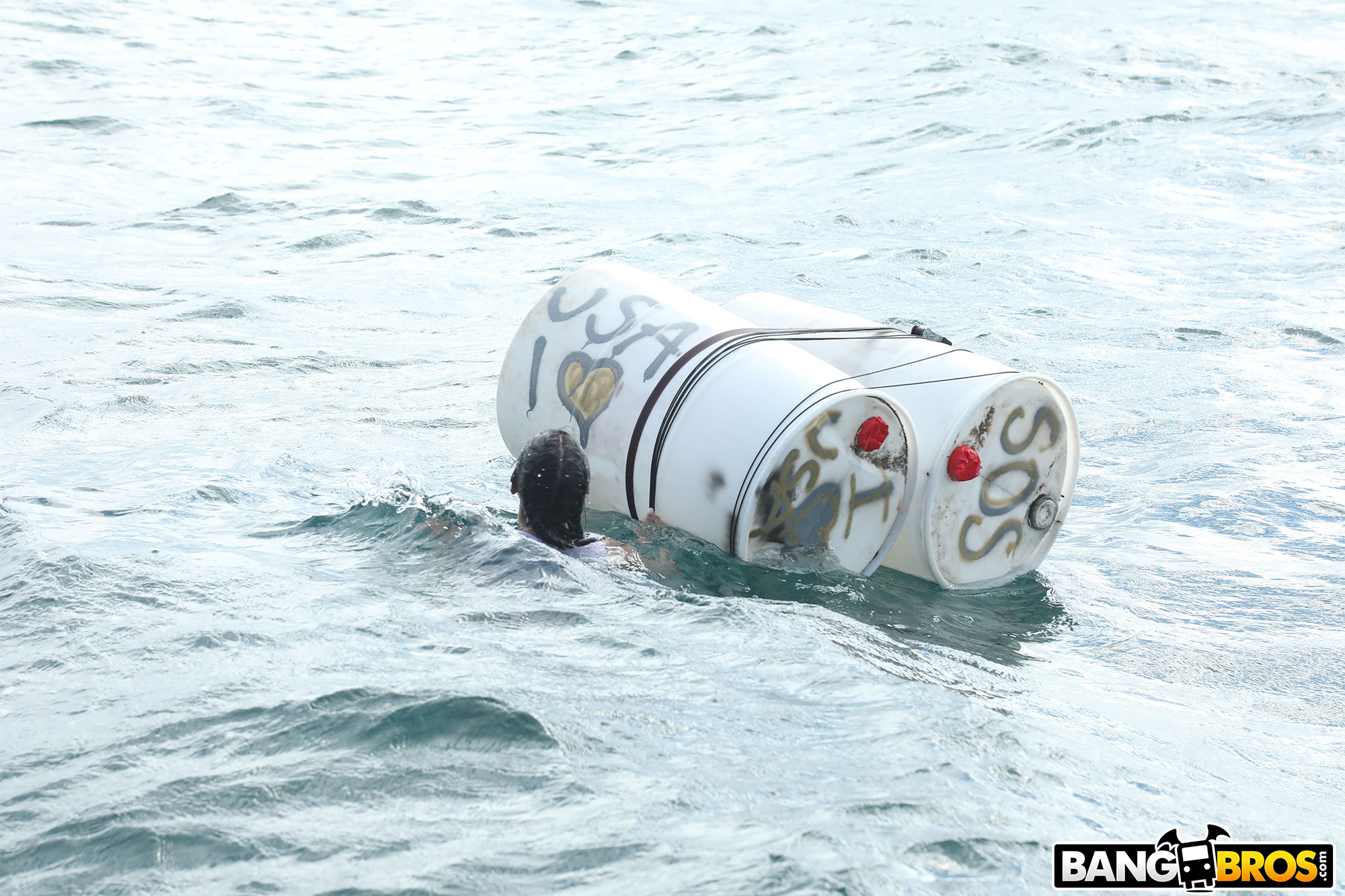 Cuban Hottie Gets Rescued at Sea