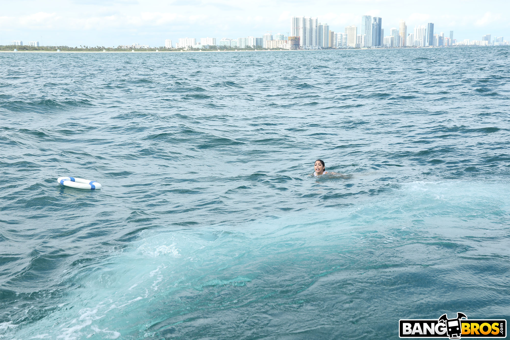 Cuban Hottie Gets Rescued at Sea