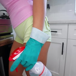 Vivienne Vo Gets Fucked While Cleaning